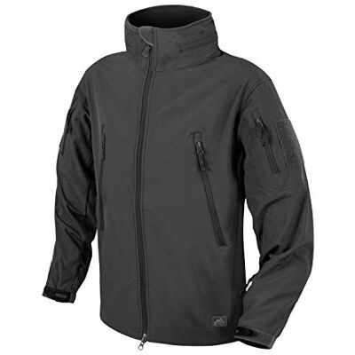 KU-GUN-FM-01 Helikon-Tex Gunfighter kurtka Shark Skin Windblocker czarna, XXL, czarna KU-GUN-FM-01 Helikon-Tex Gunfighter kurtka Shark Skin Windblocker czarna, XXL, czarna