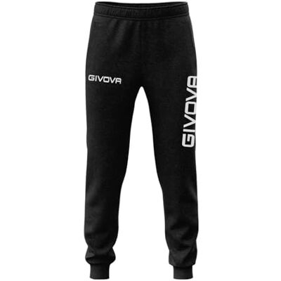 LF25-0010-2XL Givova King Sweatpants (Moon), czarne, rozmiar 2XL, czarny, XXL LF25-0010-2XL Givova King Sweatpants (Moon), czarne, rozmiar 2XL, czarny, XXL