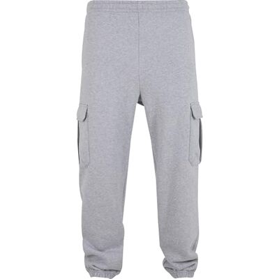 TB7271 Urban Classics M?skie spodnie sportowe 90's Cargo Sweatpants, m?skie spodnie do biegania z kieszeniami cargo, lu?ny krój, Heathergrey, 4XL TB7271 Urban Classics M?skie spodnie sportowe 90's Cargo Sweatpants, m?skie spodnie do biegania z kieszeniami cargo, lu?ny krój, Heathergrey, 4XL