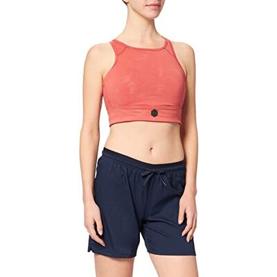 1351057-692 Under Armour Rush metaliczny biustonosz sportowy Fractal Pink/Fractal Pink/Reflective (692) S 1351057-692 Under Armour Rush metaliczny biustonosz sportowy Fractal Pink/Fractal Pink/Reflective (692) S