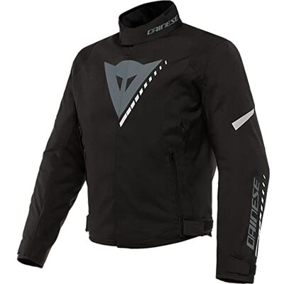 Dainese Veloce Lady D-Dry Jacket, kurtka motocyklowa tekstylna, damska, czarna/grafitowa/biała, 44 Dainese Veloce Lady D-Dry Jacket, kurtka motocyklowa tekstylna, damska, czarna/grafitowa/biała, 44