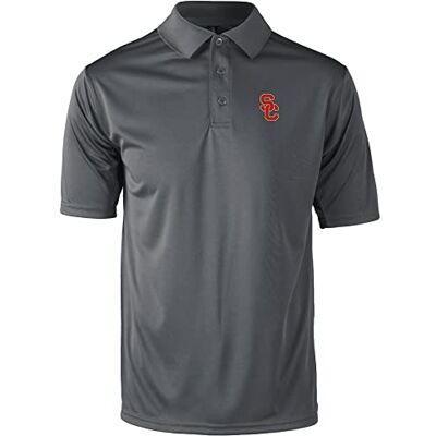 3150 Dunbrooke Apparel Męska koszulka polo USC Trojans Edge Anti-snag, szara, 3XL-5XL, szary, 3X-Large-5X-Large 3150 Dunbrooke Apparel Męska koszulka polo USC Trojans Edge Anti-snag, szara, 3XL-5XL, szary, 3X-Large-5X-Large