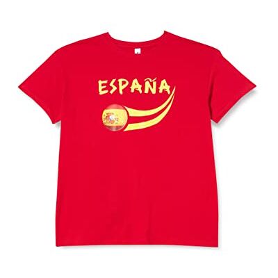 5060360365367 Supportershop Unisex dziecięca koszulka dla fanów Spain 5060360365367 Supportershop Unisex dziecięca koszulka dla fanów Spain