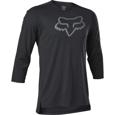 29321_001_S Fox Flexair 3/4 Delta Jersey czarna 29321_001_S Fox Flexair 3/4 Delta Jersey czarna