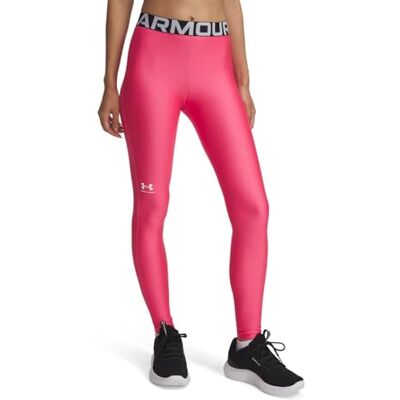 1383559-672 Under Armour UA HG Legginsy Super Różowy / / Biały XL 1383559-672 Under Armour UA HG Legginsy Super Różowy / / Biały XL