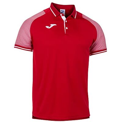 101509.602 Joma Essential II Męskie koszulki polo Męskie, Czerwone Biały, 2XS 101509.602 Joma Essential II Męskie koszulki polo Męskie, Czerwone Biały, 2XS