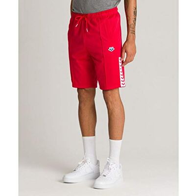 003072 ARENA Unisex – dorośli mężczyźni Bermudy Team Sport, czerwono-biało-czerwony, XL 003072 ARENA Unisex – dorośli mężczyźni Bermudy Team Sport, czerwono-biało-czerwony, XL