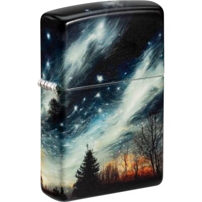 Zippo Clear Sky, Zapalniczka Sztormowa, Kolorowy Nadruk, do Napełniania, Wielokrotnego Użytku, Wiatroodporna Konstrukcja, Pudełko na Prezent, Wykonano w USA, Kolor 540° Zippo Clear Sky, Zapalniczka Sztormowa, Kolorowy Nadruk, do Napełniania, Wielokrotnego Użytku, Wiatroodporna Konstrukcja, Pudełko na Prezent, Wykonano w USA, Kolor 540°