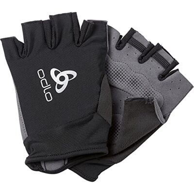 762910 Odlo Unisex Active rękawica rowerowa szosowa, czarna, XL 762910 Odlo Unisex Active rękawica rowerowa szosowa, czarna, XL
