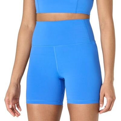 AEWM47857_Blue Amazon Essentials Damskie szorty Active FormFlex Buttery Soft High Waist 12.7 cm Yoga Biker Shorts, Błękitny ocean, S AEWM47857_Blue Amazon Essentials Damskie szorty Active FormFlex Buttery Soft High Waist 12.7 cm Yoga Biker Shorts, Błękitny ocean, S