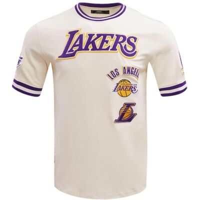 BLL156002 Pro Standard NBA Retro Classics M Dk koszulka męska, Skorupka jajka/fioletowy, S BLL156002 Pro Standard NBA Retro Classics M Dk koszulka męska, Skorupka jajka/fioletowy, S