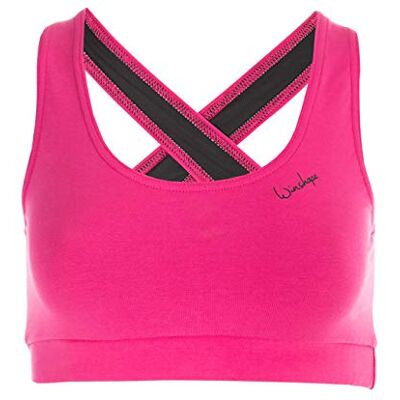 WVR4-PINK-XS Winshape sportowy biustonosz WVR4 z otwartym wzorem "Drop Back Design", Winshape All-Fit, fitness, czas wolny, sport WVR4-PINK-XS Winshape sportowy biustonosz WVR4 z otwartym wzorem "Drop Back Design", Winshape All-Fit, fitness, czas wolny, sport