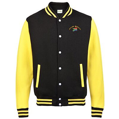 1070_Noir_XS Supportershop unisex_Adult kamizelka afrique du Sud, czarna, XS 1070_Noir_XS Supportershop unisex_Adult kamizelka afrique du Sud, czarna, XS