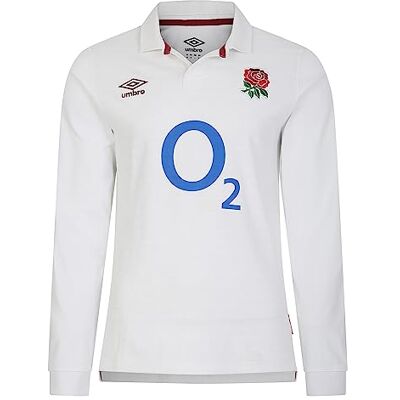 UTUO1541_3 Umbro England Home Classic Jersey LS Jnr UTUO1541_3 Umbro England Home Classic Jersey LS Jnr