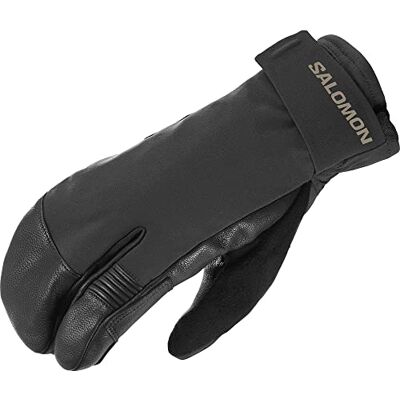 LC11363$ SALOMON Qst Paw Gore-Tex unisex wodoodporne rękawice narciarskie, snowboard, wędrówki, trwały uchwyt, ochrona przed warunkami atmosferycznymi i trwałe ciepło, głęboka czerń, XXL LC11363$ SALOMON Qst Paw Gore-Tex unisex wodoodporne rękawice narciarskie, snowboard, wędrówki, trwały uchwyt, ochrona przed warunkami atmosferycznymi i trwałe ciepło, głęboka czerń, XXL