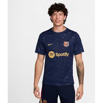 FN9648-411 Nike Top Fc Barcelona Dri-Fit Academypro Top Home Pm, męska koszulka z krótkim rękawem, granatowa (Midnight Navy/Midnight Navy/Club Gold, , 2XL FN9648-411 Nike Top Fc Barcelona Dri-Fit Academypro Top Home Pm, męska koszulka z krótkim rękawem, granatowa (Midnight Navy/Midnight Navy/Club Gold, , 2XL