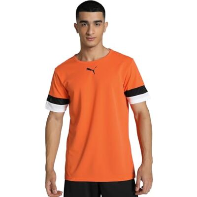 70493208XXXL Puma Mężczyźni TeamRISE Jersey Koszulka, Pomarańczowy, 3XL 70493208XXXL Puma Mężczyźni TeamRISE Jersey Koszulka, Pomarańczowy, 3XL