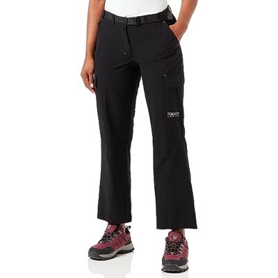 54992N Deproc damskie spodnie softshellowe, outdoorowe, trekkingowe, wodoszczelne, Kenora Long, czarny, 18 Kurz 54992N Deproc damskie spodnie softshellowe, outdoorowe, trekkingowe, wodoszczelne, Kenora Long, czarny, 18 Kurz