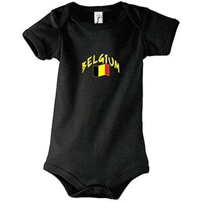 5060360364476 Supportershop Baby-Body czarne Belgia piłka nożna 12-18 miesięcy czarna 5060360364476 Supportershop Baby-Body czarne Belgia piłka nożna 12-18 miesięcy czarna