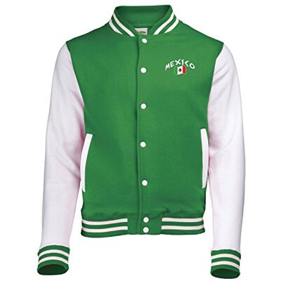 5060570684449 Supportershop Meksyk chłopięcy kurtka ZIELONY XXL 5060570684449 Supportershop Meksyk chłopięcy kurtka ZIELONY XXL