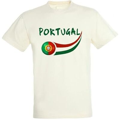 5060360365244 Koszulka kibica piłki nożnej Portugalia biały XXL 5060360365244 Koszulka kibica piłki nożnej Portugalia biały XXL
