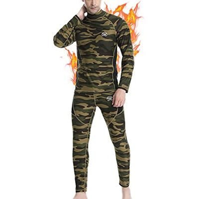 FCA-U5-1-camo-L MEETWEE bielizna termiczna Męski zestaw bielizny funkcjonalnej, bielizna narciarska Męski kombinezon zimowy Oddychająca długa ciepła bielizna termiczna FCA-U5-1-camo-L MEETWEE bielizna termiczna Męski zestaw bielizny funkcjonalnej, bielizna narciarska Męski kombinezon zimowy Oddychająca długa ciepła bielizna termiczna