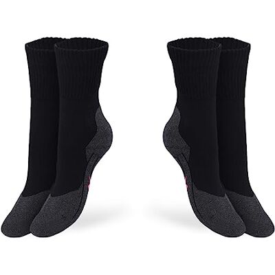 PRO 04 D PRS Damskie skarpety trekkingowe oddychające przeciw pęcherzom idealne skarpety na piesze wycieczki górskie polowanie szlaki outdoorowe sporty 2 pary PRO 04 D PRS Damskie skarpety trekkingowe oddychające przeciw pęcherzom idealne skarpety na piesze wycieczki górskie polowanie szlaki outdoorowe sporty 2 pary