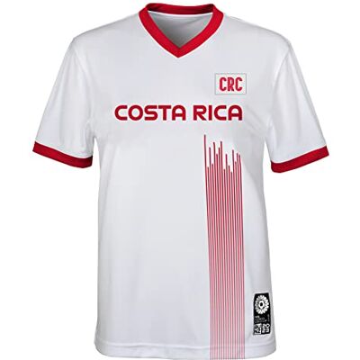 EKIB77ARPCRA FIFA Official Team 2023 Damska koszulka Mistrzostwa Świata w Piłce Nożnej Kostaryka, biała, 8-10 lat mieszana, biały EKIB77ARPCRA FIFA Official Team 2023 Damska koszulka Mistrzostwa Świata w Piłce Nożnej Kostaryka, biała, 8-10 lat mieszana, biały