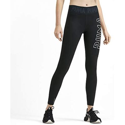 518338 Puma legginsy damskie z logo 7/8, czarne, L 518338 Puma legginsy damskie z logo 7/8, czarne, L