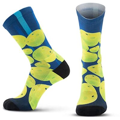 TS-CUSTOM-PICKLEBALL-SOCK-SM TribeStores Crew Pickleball Skarpety Poli Nylon Odprowadzające wilgoć Męskie Skarpety Sportowe do Pickleball, Tenisa, Biegania, Treningu, Niebieskie, S/M, NIEBIESKI, Small-Medium TS-CUSTOM-PICKLEBALL-SOCK-SM TribeStores Crew Pickleball Skarpety Poli Nylon Odprowadzające wilgoć Męskie Skarpety Sportowe do Pickleball, Tenisa, Biegania, Treningu, Niebieskie, S/M, NIEBIESKI, Small-Medium