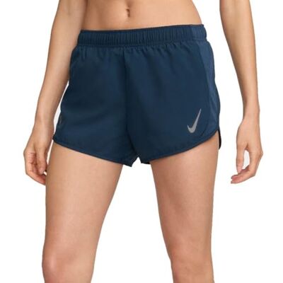 DD5935 Nike Damskie szorty Fast Dri-Fit Tempo, granatowe (Navy/Reflective Silver), XL DD5935 Nike Damskie szorty Fast Dri-Fit Tempo, granatowe (Navy/Reflective Silver), XL