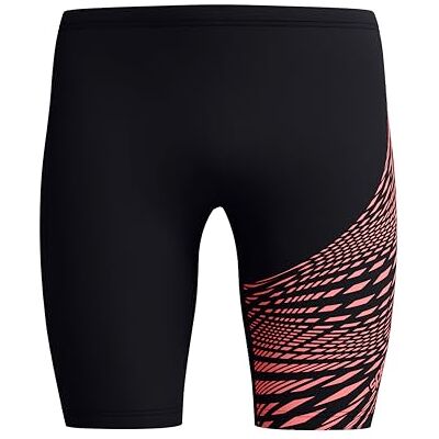 8-1135517 Speedo Męski jammer z logo Medley, trening pływania, tkanina techniczna, sportowy design (1 opakowanie) 8-1135517 Speedo Męski jammer z logo Medley, trening pływania, tkanina techniczna, sportowy design (1 opakowanie)