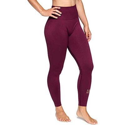ABX125 LEONE 1947 Legginsy damskie logo fioletowy ABX125 LEONE 1947 Legginsy damskie logo fioletowy