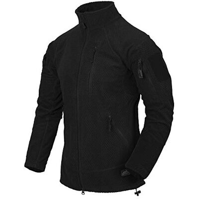 BL-ALT-FG-01-B02 Helikon-Tex ALPHA TACTICAL KURTKA GRID FLEECE, czarny, XXS BL-ALT-FG-01-B02 Helikon-Tex ALPHA TACTICAL KURTKA GRID FLEECE, czarny, XXS