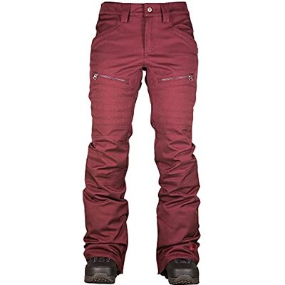 1221-873838 L1 Premium Goods Damskie spodnie narciarskie Apex Pant 22, 2-warstwowe spodnie funkcyjne o wodoodporności 20 000 mm, Wine, S 1221-873838 L1 Premium Goods Damskie spodnie narciarskie Apex Pant 22, 2-warstwowe spodnie funkcyjne o wodoodporności 20 000 mm, Wine, S