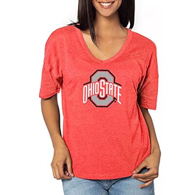 2109_TC_PL UG Apparel Women's V-Happy Jersey Red 2109_TC_PL UG Apparel Women's V-Happy Jersey Red