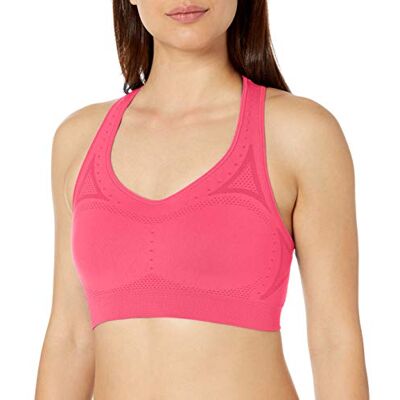 O9003 Hanes Biustonosz sportowy damski, Razzle Pink, M O9003 Hanes Biustonosz sportowy damski, Razzle Pink, M