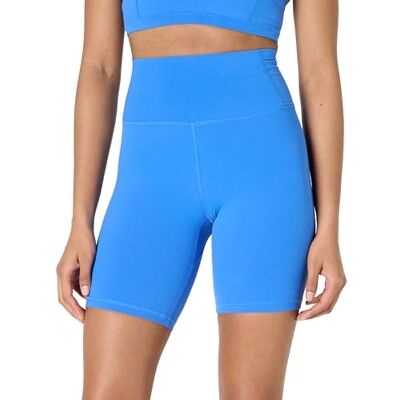 AEWM53711_Blue Amazon Essentials Damskie szorty Active FormFlex Buttery Soft High Waist 18 cm Yoga Biker Shorts, Błękitny ocean, XXL AEWM53711_Blue Amazon Essentials Damskie szorty Active FormFlex Buttery Soft High Waist 18 cm Yoga Biker Shorts, Błękitny ocean, XXL