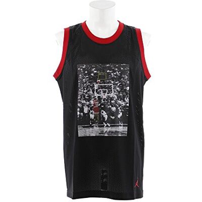 AQ0697-010 Nike JSW Last Shot Mesh Jersey, koszulka na ramiączkach typu tank top, bez rozmiaru L Nero/Gym Rosso/Gym Rosso AQ0697-010 Nike JSW Last Shot Mesh Jersey, koszulka na ramiączkach typu tank top, bez rozmiaru L Nero/Gym Rosso/Gym Rosso