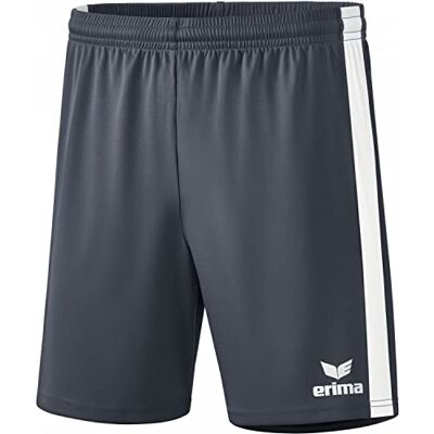 3152109 Erima Uniseks Szorty Retro Star (), slate grey/biały, S 3152109 Erima Uniseks Szorty Retro Star (), slate grey/biały, S