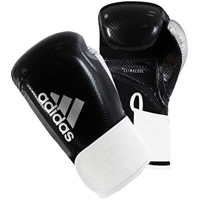 K-REY-ABX01014B adidas Hybrid 65 męskie rękawice bokserskie, czarne/białe, 14 oz K-REY-ABX01014B adidas Hybrid 65 męskie rękawice bokserskie, czarne/białe, 14 oz