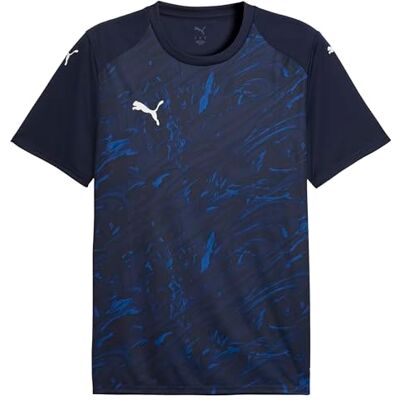 706537 PUMA TeamFINAL Graphic Jersey Jr, 140, granatowy biały czarny 706537 PUMA TeamFINAL Graphic Jersey Jr, 140, granatowy biały czarny