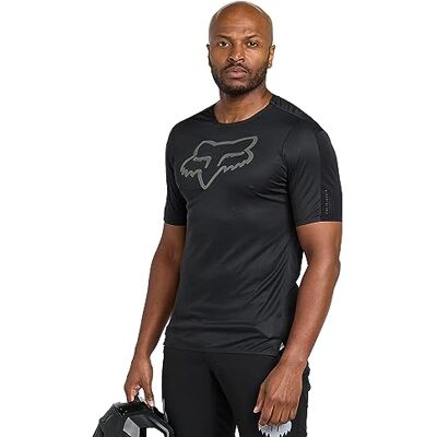 28877_001_S Fox Flexair Delta Ss Jersey czarna 28877_001_S Fox Flexair Delta Ss Jersey czarna