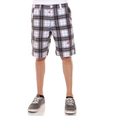 Stratton Walkshort Globe bermudy męskie Black Noir/Blanc/Gris 28 Stratton Walkshort Globe bermudy męskie Black Noir/Blanc/Gris 28