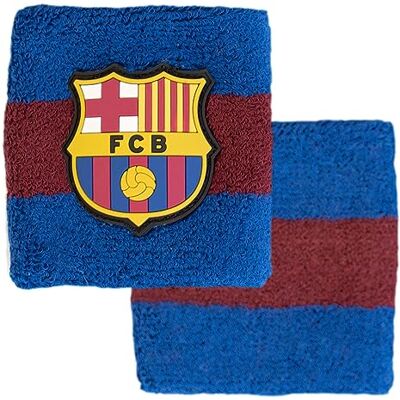 BC08817-REY Hy-Pro Barca, oficjalnie licencjonowana bawełniana opaska na nadgarstek FC Barcelona, 2 sztuki, opaska przeciwpotna, dla dzieci, dorosłych, unisex, opaska odprowadzająca wilgoć, piłka nożna, bieganie, BC08817-REY Hy-Pro Barca, oficjalnie licencjonowana bawełniana opaska na nadgarstek FC Barcelona, 2 sztuki, opaska przeciwpotna, dla dzieci, dorosłych, unisex, opaska odprowadzająca wilgoć, piłka nożna, bieganie,
