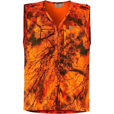90223 Fjallraven Varmland Vest Sport kurtka męska pomarańczowa Orange Camo L 90223 Fjallraven Varmland Vest Sport kurtka męska pomarańczowa Orange Camo L