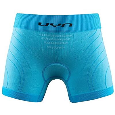 U100160 UYN Damska bielizna Motyon Uw Boxer Whit Pad Schlüpfer Bielizna, Aquarius/Anthracite, XS U100160 UYN Damska bielizna Motyon Uw Boxer Whit Pad Schlüpfer Bielizna, Aquarius/Anthracite, XS