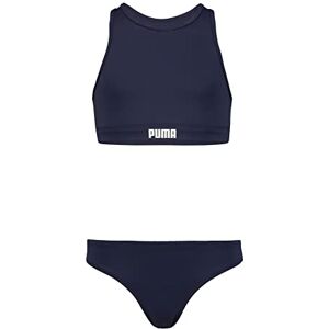 701224513 PUMA Dziewczęcy zestaw bikini typu racerback, grantowy, 128 cm 701224513 PUMA Dziewczęcy zestaw bikini typu racerback, grantowy, 128 cm