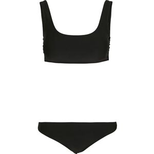 TB3461 Urban Classics Damski tanktop, moda k?pielowa, zestaw bikini, czarny, XL TB3461 Urban Classics Damski tanktop, moda k?pielowa, zestaw bikini, czarny, XL