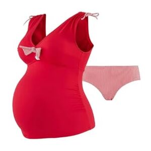 TK202 Cache Coeur Zestaw tankini St Tropez damski, Czerwony, M TK202 Cache Coeur Zestaw tankini St Tropez damski, Czerwony, M